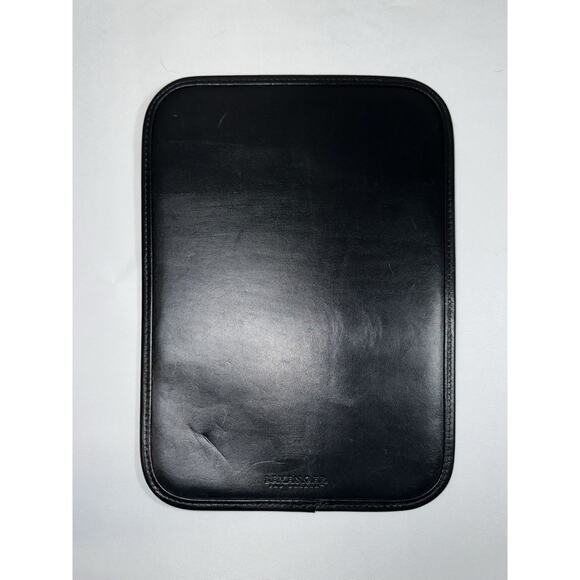 Levenger Black Leather Pad Backer 10” X 14” - Picture 2 of 8